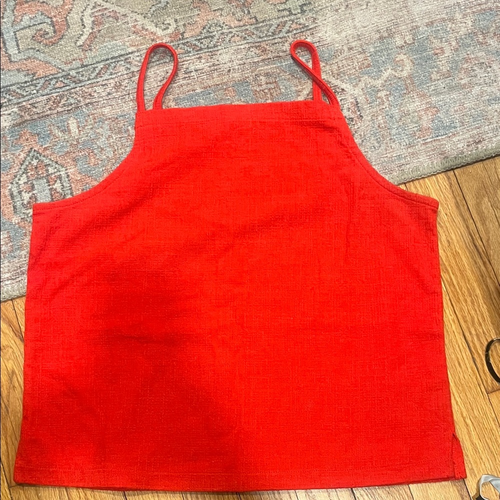 Madewell Red Tank Top